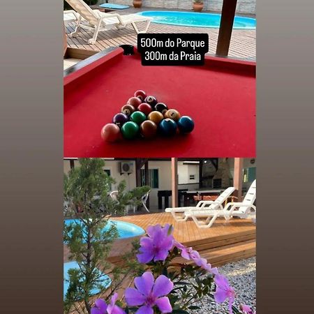 Casa De Praia Top! Beto Carrero, 500M Do Parque, Com Piscina E Sinuca, 1 Suite E 2 Quartos, 3Bwc, A 300M Da Praia, Churrasqueira E Estacionamento Privado Penha  Luaran gambar